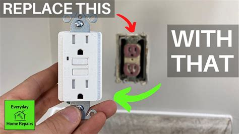 how to get the plug out of a electrical box|replacing electrical outlet box.